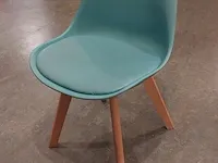 Restaurant tafel met 6x kuipstoel - afbeelding 4 van  4