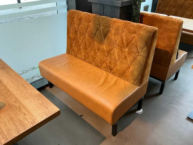 Restaurantbank (2x) - afbeelding 1 van  4