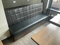 Restaurantbank (7x) - afbeelding 1 van  7