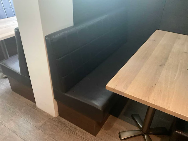 Restaurantbank (7x) - afbeelding 4 van  7