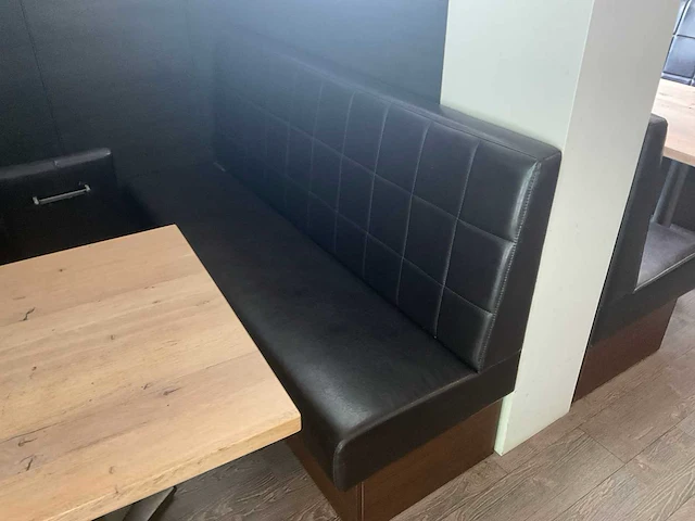 Restaurantbank (7x) - afbeelding 7 van  7