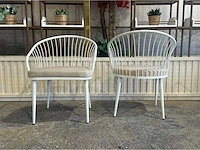 Restaurantstoel gepoedercoat (2x) - afbeelding 3 van  6