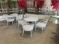 Restaurantstoel gepoedercoat (2x) - afbeelding 5 van  6