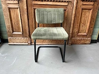 Restaurantstoel met velvet zitting (4x) - afbeelding 2 van  4