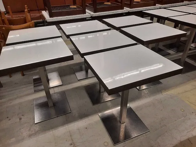 Restauranttafel 2-persoons (7x) - afbeelding 1 van  4