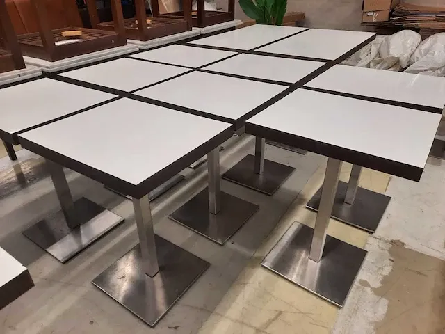 Restauranttafel 2-persoons (8x) - afbeelding 1 van  3