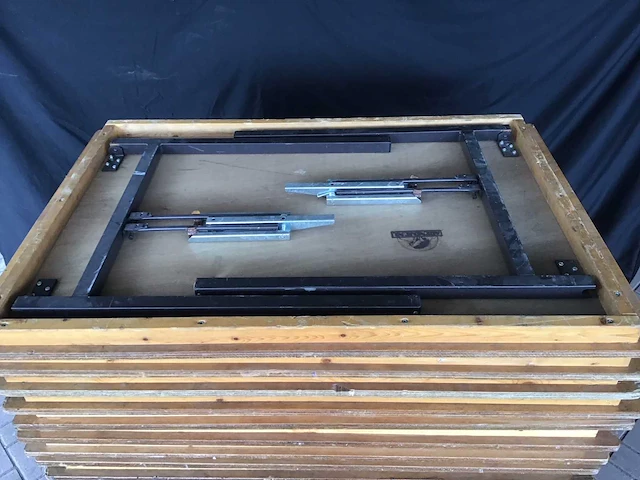 Restauranttafel (20x) 80 x 120 inklapbaar - afbeelding 4 van  4