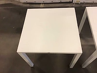 Restauranttafel (2x) emu wit 80 x 80 - afbeelding 3 van  4