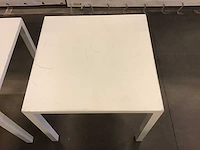 Restauranttafel (2x) emu wit 80 x 80 - afbeelding 4 van  4