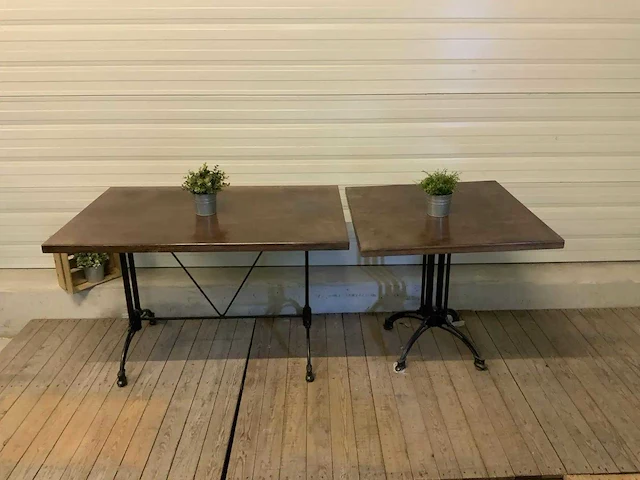 Restauranttafel (2x) - afbeelding 2 van  5