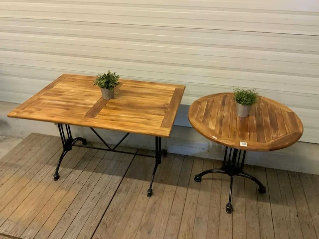 Restauranttafel (2x) - afbeelding 1 van  4