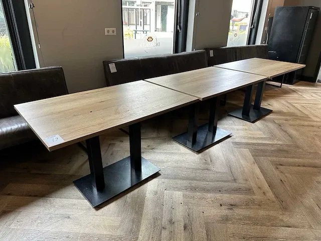 Restauranttafel (3x) - afbeelding 1 van  5