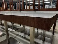 Restauranttafel 4-persoons (2x) - afbeelding 4 van  4