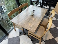 Restauranttafel (5x) - afbeelding 1 van  5