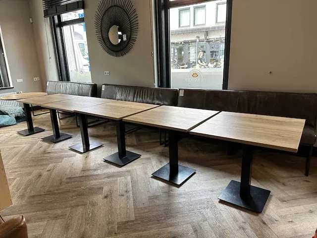 Restauranttafel (6x) - afbeelding 1 van  7