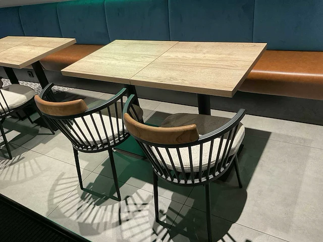 Restauranttafel en stoel jonas (2x) - afbeelding 2 van  7