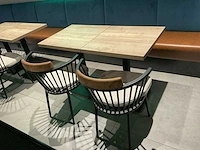 Restauranttafel en stoel jonas (2x) - afbeelding 2 van  7