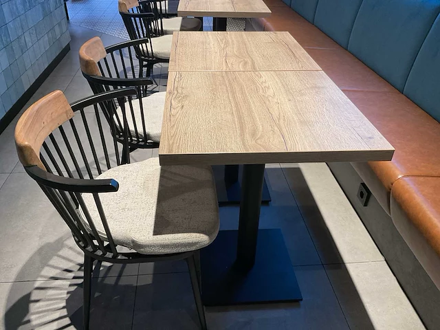 Restauranttafel en stoel jonas (2x) - afbeelding 3 van  7