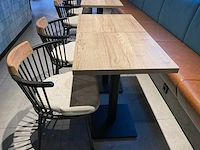 Restauranttafel en stoel jonas (2x) - afbeelding 3 van  7