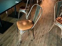 Restauranttafel met 2 stoelen (10x) - afbeelding 6 van  9