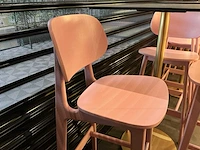 Restauranttafel met 3 krukken - afbeelding 4 van  5