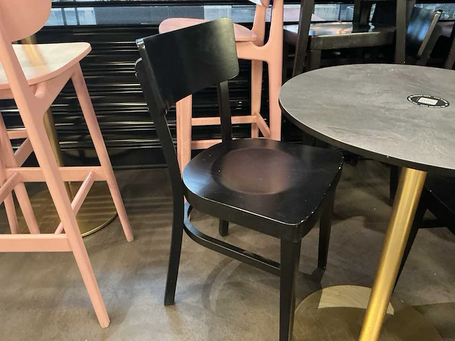 Restauranttafel met stoelen (2x) - afbeelding 4 van  5