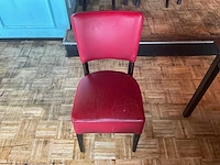 Restauranttafel met stoelen (6x) - afbeelding 7 van  8