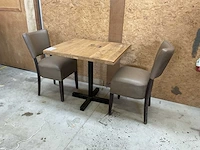 Restauranttafel met stoelen - afbeelding 1 van  4