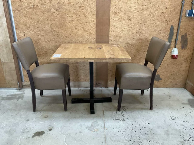 Restauranttafel met stoelen - afbeelding 2 van  4