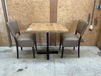 Restauranttafel met stoelen - afbeelding 2 van  4