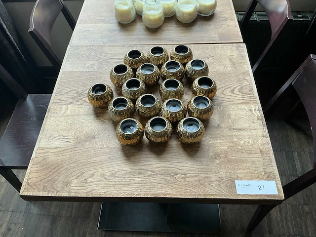 Restauranttafel met stoelen - afbeelding 2 van  6