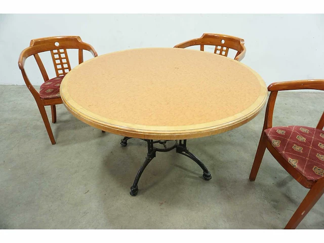 Restauranttafel met stoelen - afbeelding 2 van  5