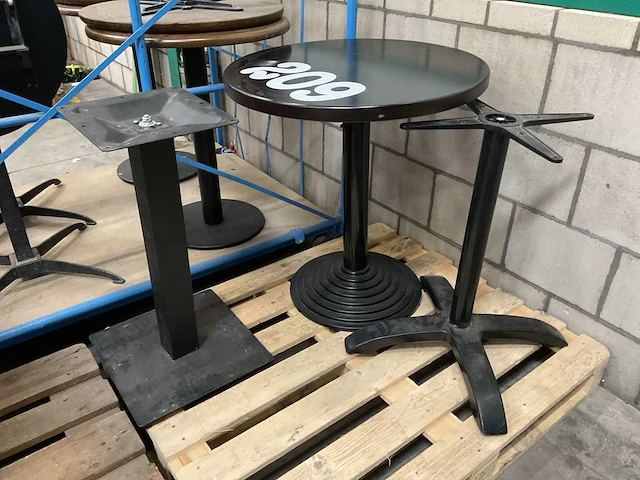 Restauranttafel onderstel (3x) - afbeelding 1 van  1