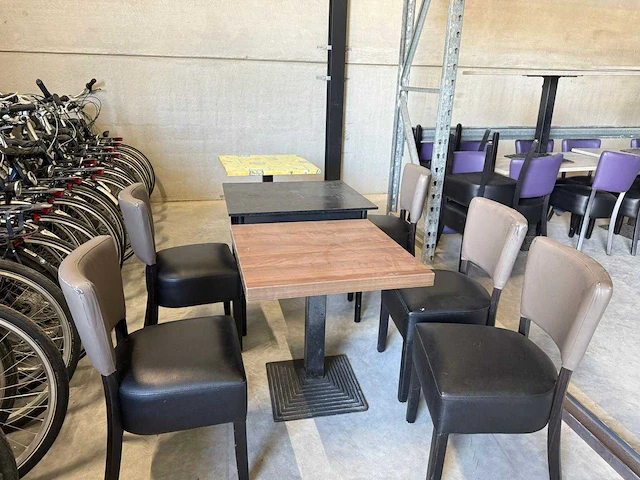 Restauranttafels en stoelen - afbeelding 2 van  7