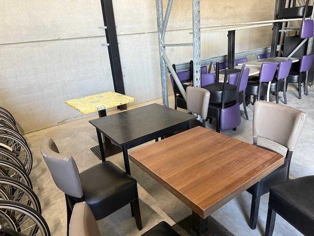 Restauranttafels en stoelen - afbeelding 7 van  7