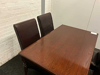 Restauranttafels + stoelen set (5x) - afbeelding 6 van  8