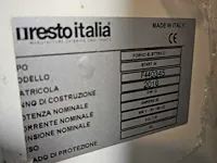 Resto italia start 44 | rvs pizza oven - afbeelding 8 van  8