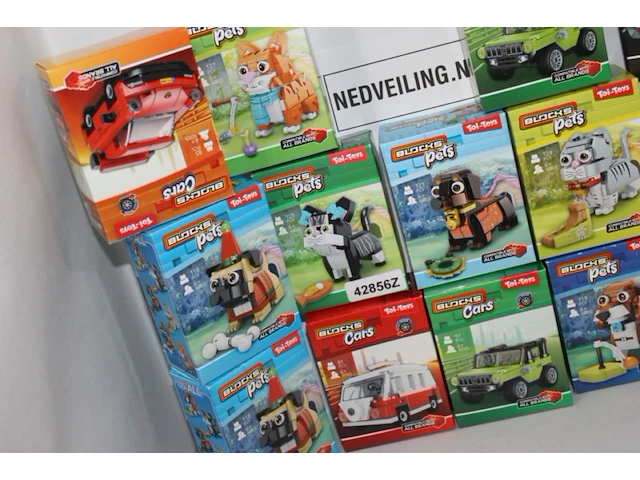 Restpartij speelgoed blocks 14 stuks - afbeelding 3 van  7