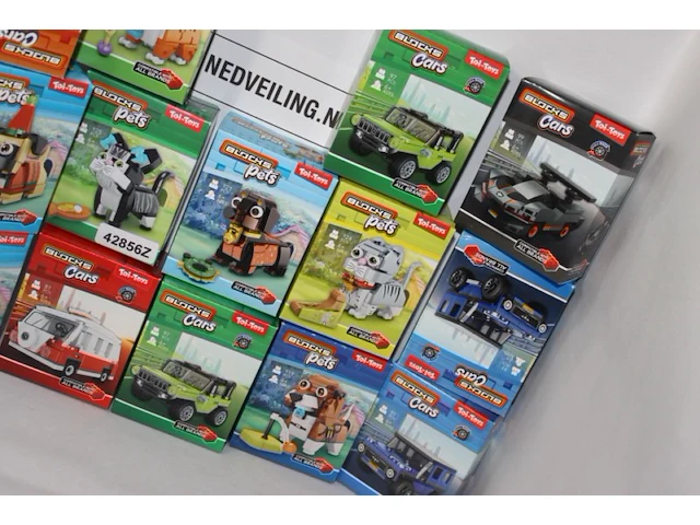 Restpartij speelgoed blocks 14 stuks - afbeelding 7 van  7