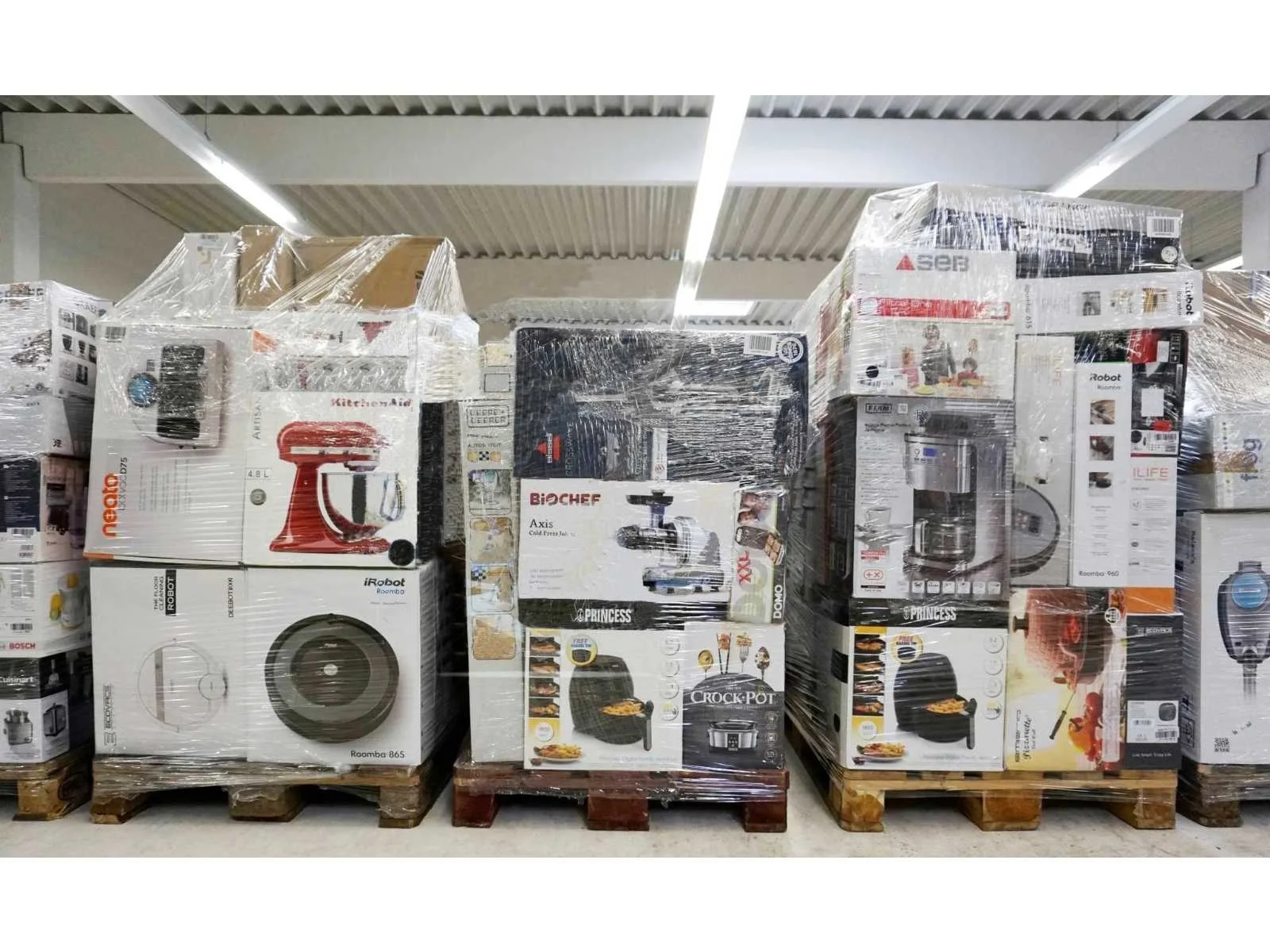 Retourgoederen en overstock: elektronica, horloges, tablets, smartphones, macbooks