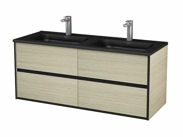 Retro badmeubel 120 cm - afbeelding 1 van  1