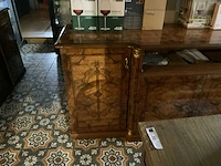 Retro dressoir met wandkast - afbeelding 2 van  7