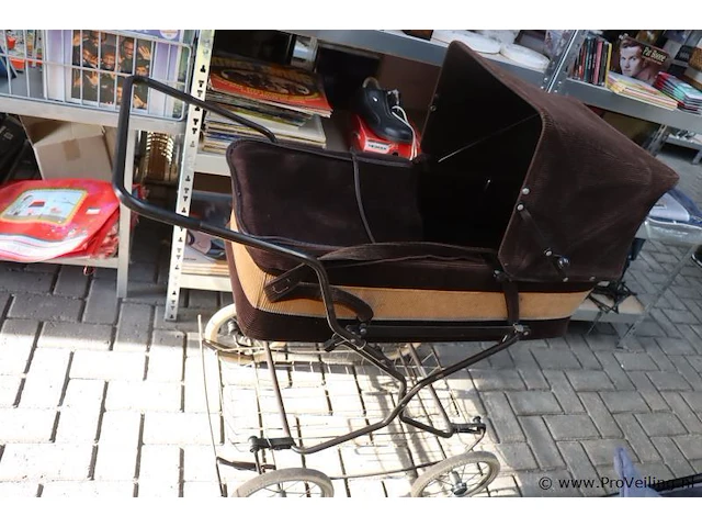 Retro kinderwagen & kinderbuggy - afbeelding 3 van  7