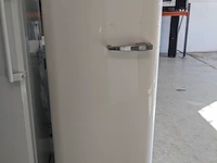 Retro koelkast smeg, fab28lw1, creme - afbeelding 1 van  7