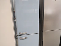 Retro koel/vries combinatie schaub lorenz, sl300lb-cb, hemelblauw - afbeelding 1 van  8