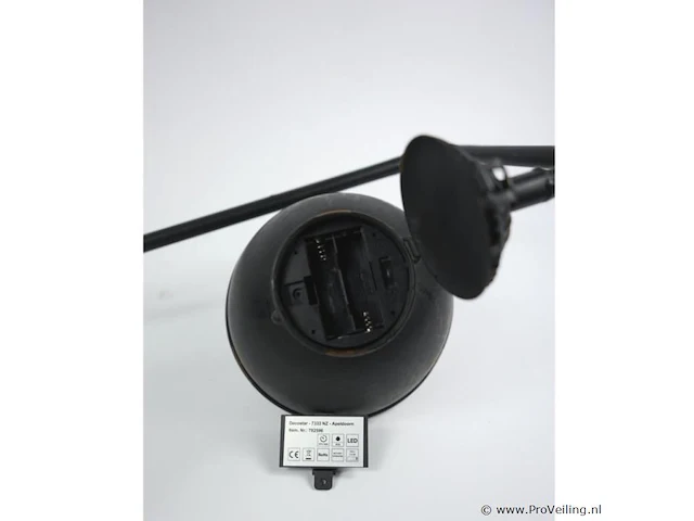 Retro lamp -led-battery-70cm - afbeelding 4 van  4