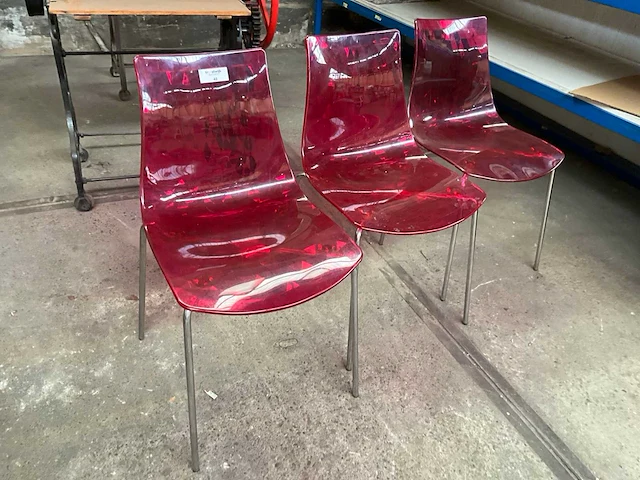 Retro stoel (3x) - afbeelding 1 van  5