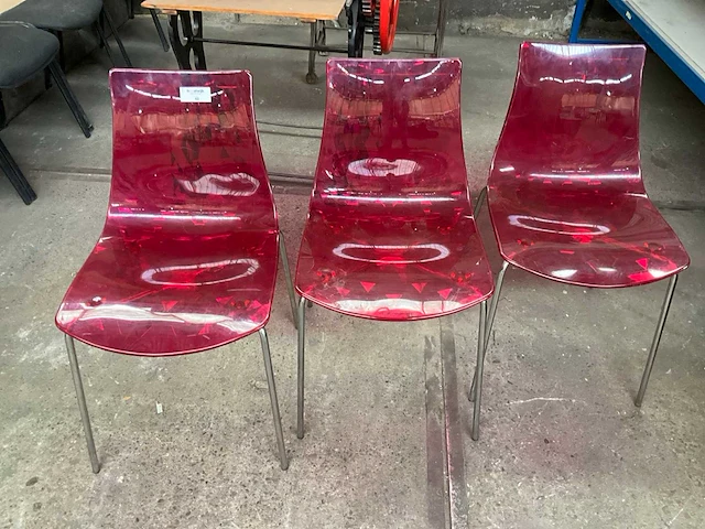Retro stoel (3x) - afbeelding 2 van  5