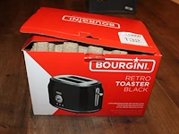 Retro toaster bourgini nieuw in doos. - afbeelding 3 van  3
