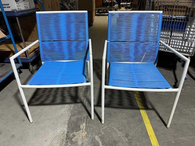 Retro tuinstoel (2x) - afbeelding 1 van  3